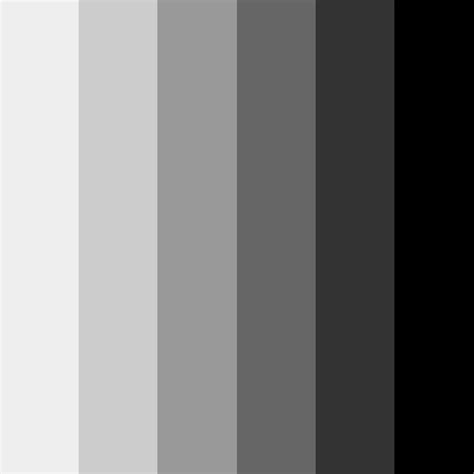 Grayscale Color Palette Grayscale Grayscale Coloring Black Color