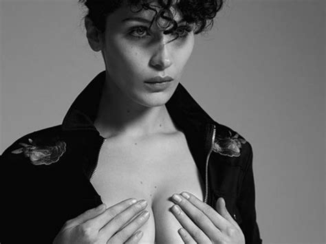 Bella Hadid Stuns In Sultry Editorial For 032c Nsfw Gq