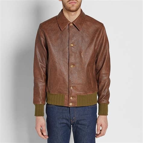 Shop men's levi's leather jackets. Lyst - Levi'S Levi's Vintage Clothing Strauss Leather ...