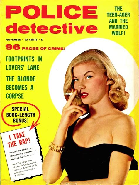 Police Detective - November 1958 | Police detective, Detective, Police