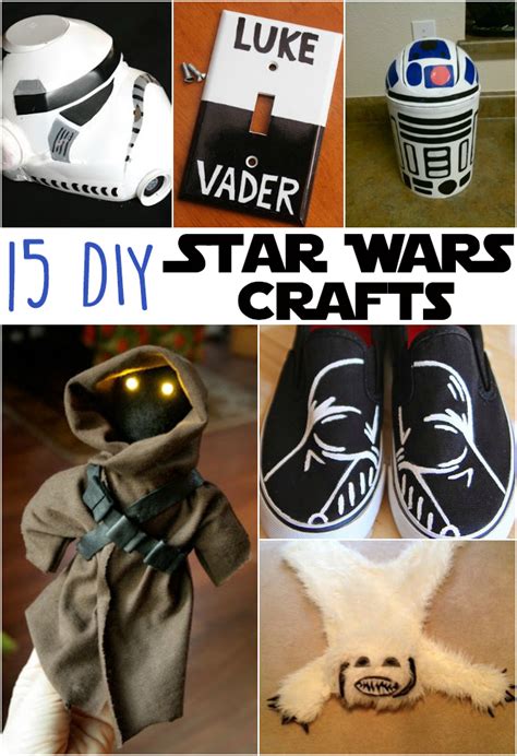 15 Diy Awesome Star Wars Crafts The Craftiest Couple