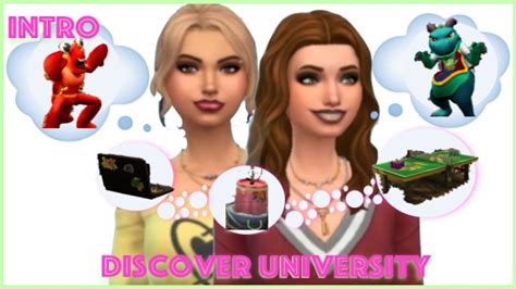 The Sims 4 Discover University Introoverview Youtube