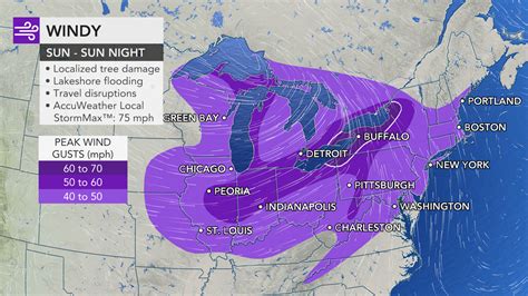 Fierce Winds Forecast For The Midwest And Northeast