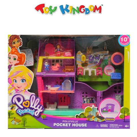 Polly Pocket House Playset For Girls Toy Kingdom