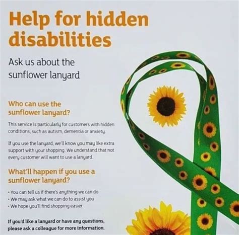How Sunflower Lanyards Are Helping People With Autism And Hidden