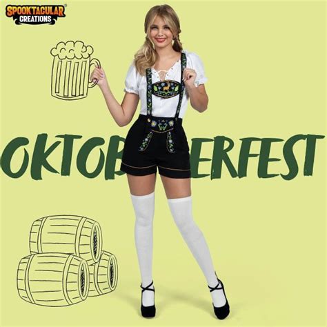 german oktoberfest beer girl costume set for adult halloween dress up party one stop shop for