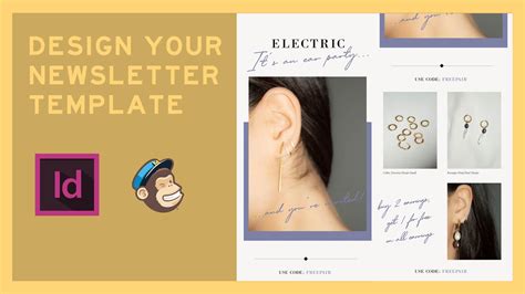 How To Design A Mailchimp Newsletter Template Tutorial (Adobe InDesign