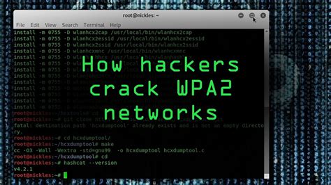 How Hackers Crack Wpa2 Networks Using The Pmkid Hashcat Attack Youtube