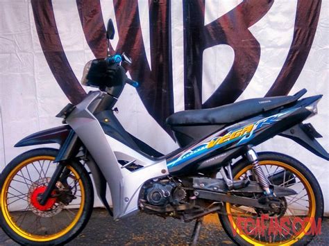 Inspirasi modifikasi vega r new dan vega r lama street rancing kontes 2019 подробнее. Modifikasi Vega R New Abu Abu Hitam Modif Standar ...