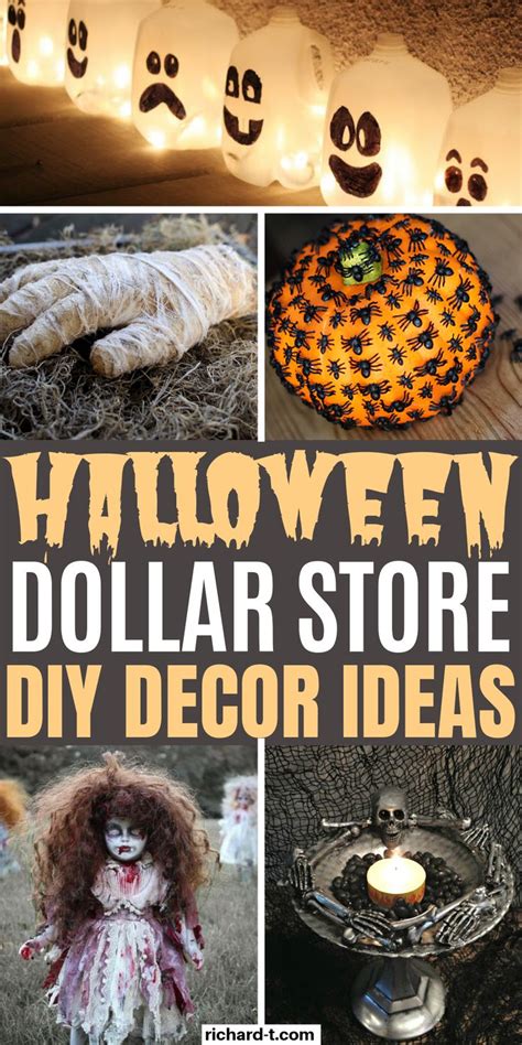 Dollar Store Halloween Decor Diy Ideas That Are Spooky Dollar Store Halloween Dollar Store