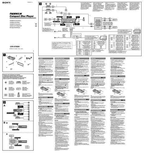 Sony Cdx Gt270mp Wiring Diagram General Wiring Diagram
