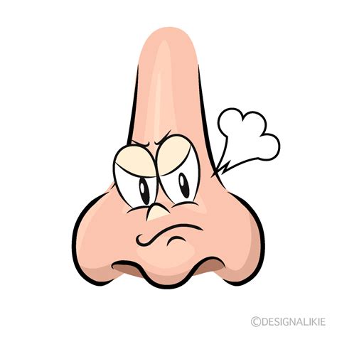 Free Angry Nose Cartoon Image｜Charatoon