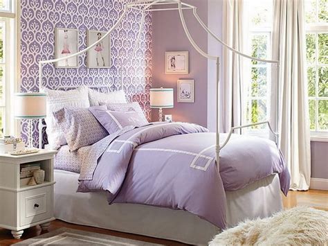 10 Lovely Violet Girls Bedroom Interior Design Ideas