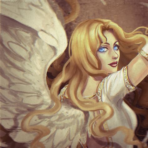 Angels Wings Blonde Girl Rare Gallery Hd Wallpapers