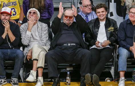 Jack Nicholson Appears At Third Lakers Game After Years Of Isolation