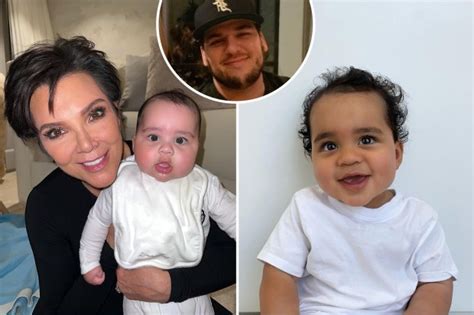 Kris Jenner S Fans Claim Khloe Kardashian S Son Tatum Looks Just Like Rob In Adorable Never