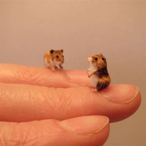 These Miniature Animals Are Handmade 30 Pics