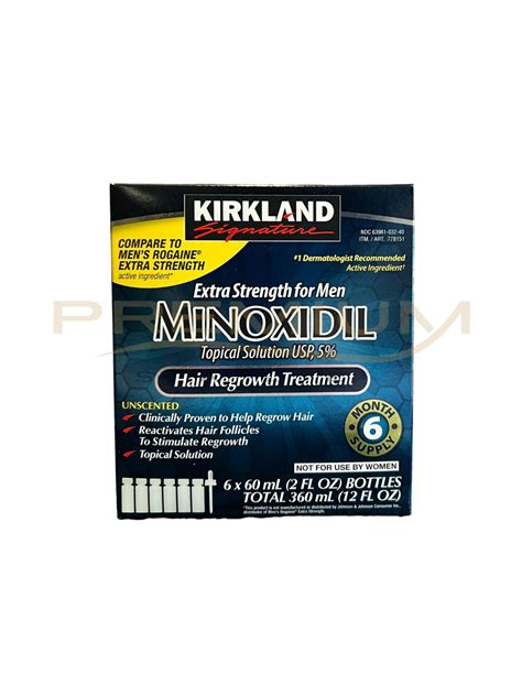 Pack Minoxidil Kirkland Para 6 Meses Tienda Premium Sale