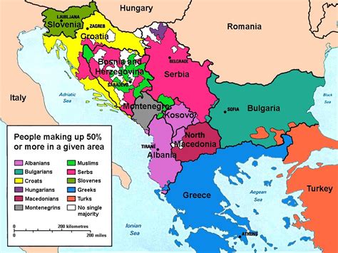 Balkan Travel Map
