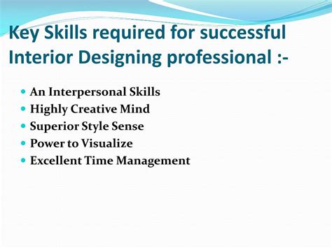 Ppt Learn Interior Designing Course Interior Designing Career