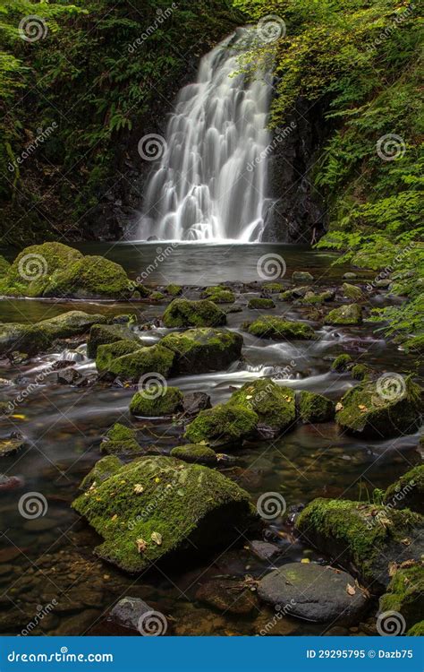 Glenoe Waterfall Stock Image Image Of Wood Time Life 29295795