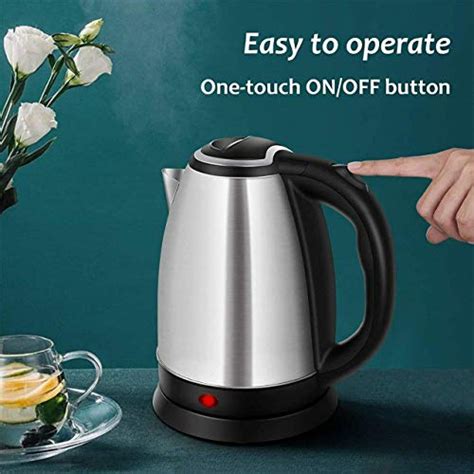 Royal Step Electric Kettle Hot Water Kettle Upgraded 2 Liter