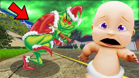 Baby Escapes Evil Grinch Whos Your Daddy Youtube