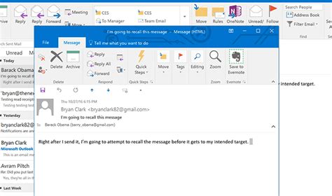 How To Recall A Mistakenly Sent Email In Outlook Laptop Mag