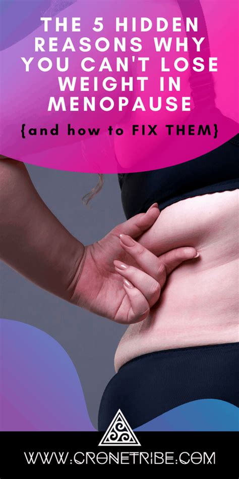 losing weight during menopause the 5 hidden reasons you can t { fix}