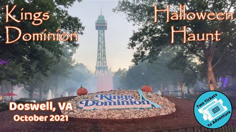 Kings Dominion Halloween Haunt Doswell VA October 2021 YouTube