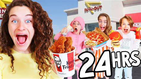 Only Eating Fast Food For 24hrs Wthe Norris Nuts Youtube