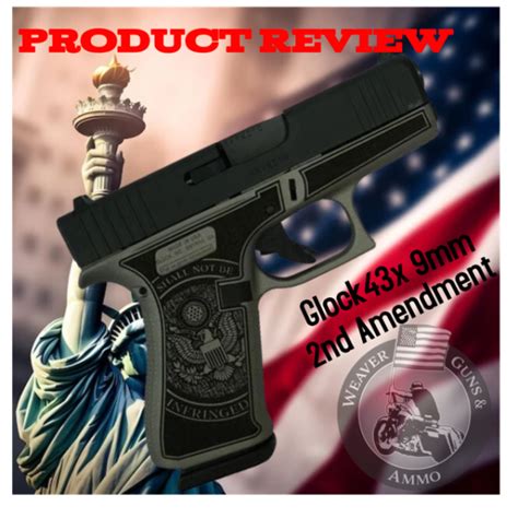 Cssi Exclusive Glock 43x Custom 2nd Amendment Subcompact Handgun 9mm Product Review Weaver