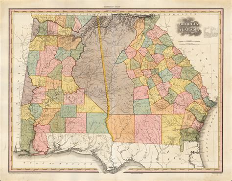 Georgia And Alabama By Hs Tanner Barry Lawrence Ruderman Antique