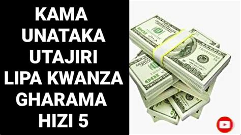 Kama Unataka Utajiri Mkubwa Hakikisha Unalipa Gharama Hizi 5 Kwanza Johaness John Youtube