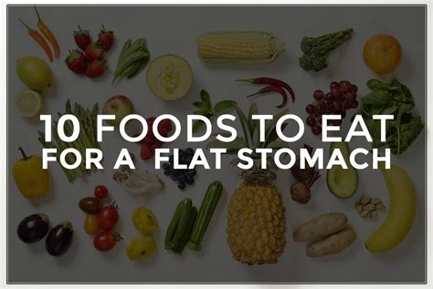 Foods To Eat For A Flat Stomach Seriously Health And Nutrition Flat Belly Foods Nutrition