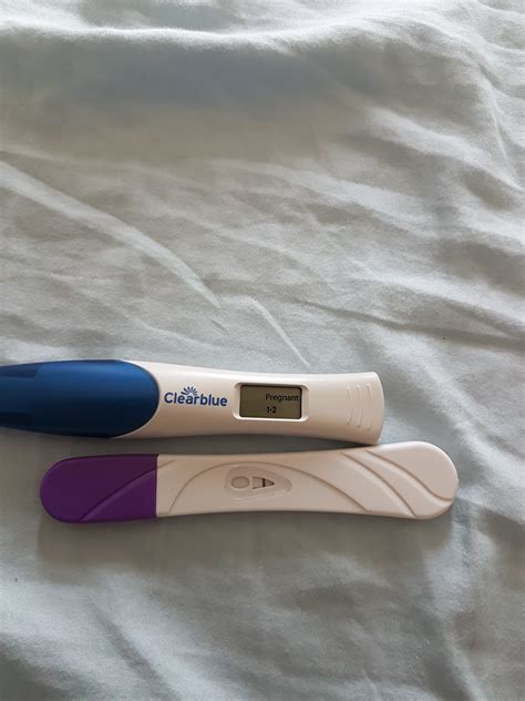 Pregnant Digital Not Pregnant Stripe Test Confused