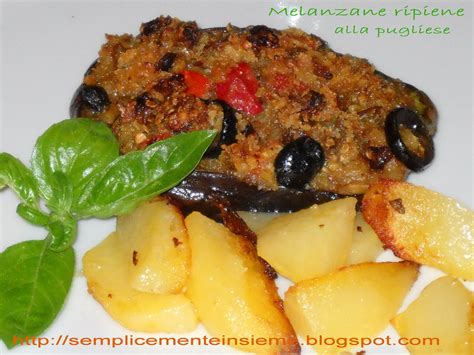 Semplicemente Insieme: Melanzane ripiene alla pugliese