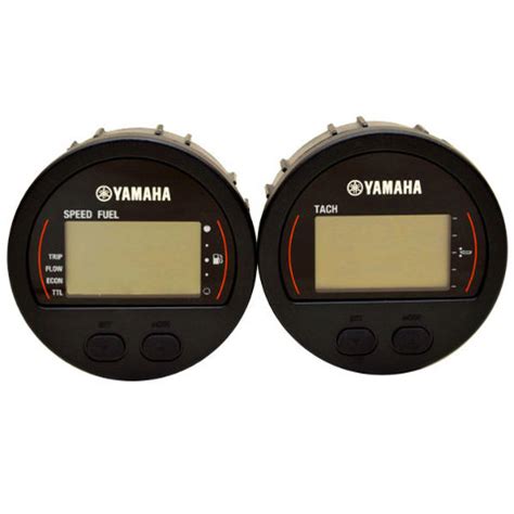 Outboard motor yamahahp, v6, 2 stroke, 3. Tachometer Color Code Yamaha F40La Outboard : Tachometers ...