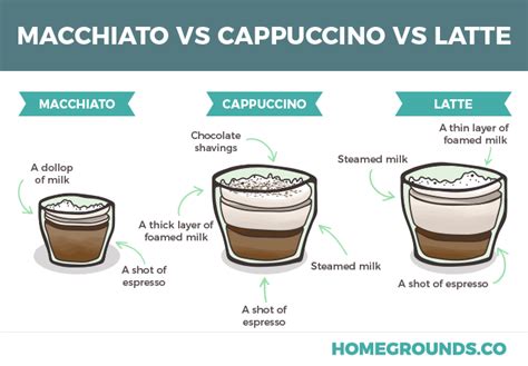 Cappuccino Vs Latte Vs Macchiato Whats The Difference