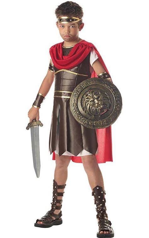 Hercules Greek Roman Warrior God Child Boys Fancy Dress Halloween