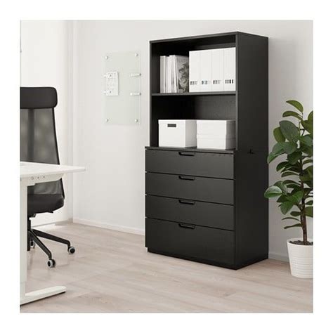 View and download ikea galant assembly online. GALANT Storage combination with drawers, black stained ash ...