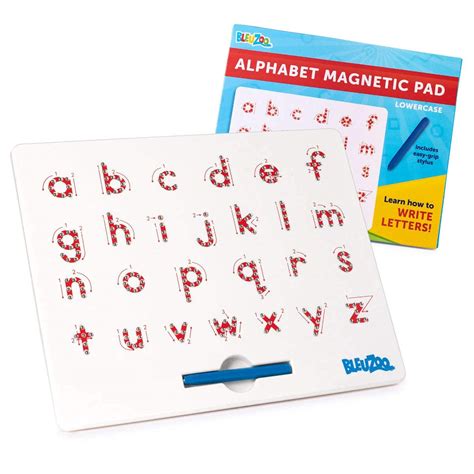 Buy Bleuzoo Alphabet Magnetic Letter Tracing Board Educational Abc