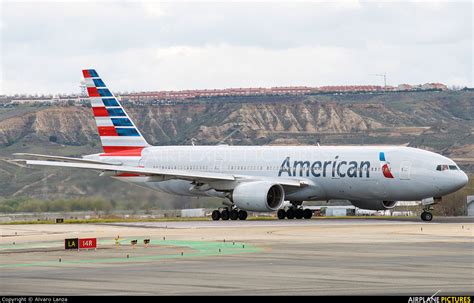 That's why the boeing 777 engine is listed as the most powerful jet engine in the guinness book of records. N792AN - American Airlines Boeing 777-200ER at Madrid ...