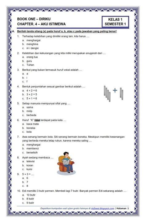 Soal Sbdp Tema 7 Kelas 5 Homecare24