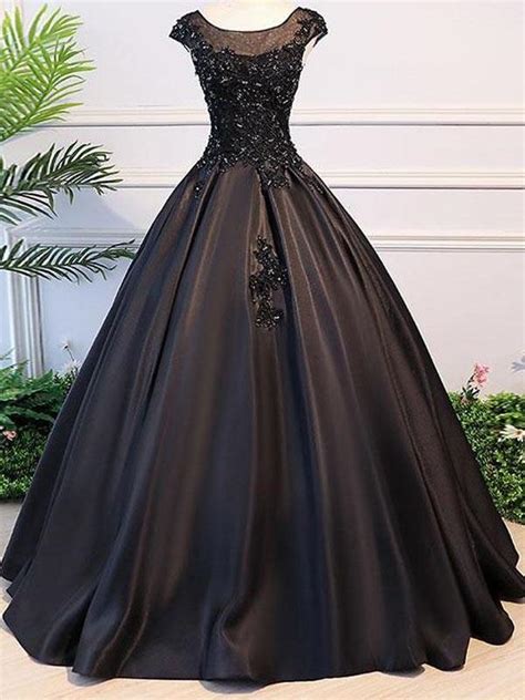 Euro penalty cup 2021 game on lagged. Black Ball Gown Illusion Neck Cap Sleeves Prom Dresses ...