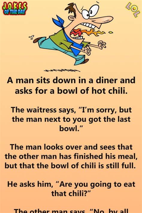 Chili Jokes One Liners Freeloljokes