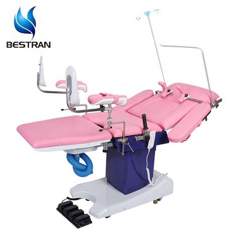 Bt Oe Hospital Multi Function Electric Adjustable Obstetric Table