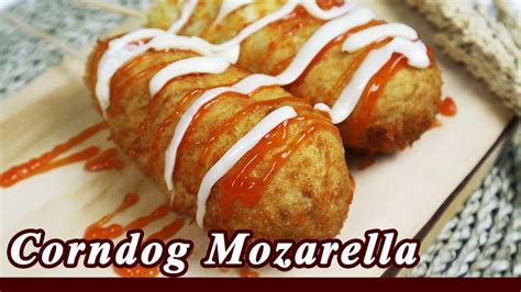 200 gr tepung kanji/tapioka untuk adonan ⁣ 50 gr tepung kanji/ tapioka untuk cadangan kalo adonan kelembekan ⁣ 50 g terigu⁣. Resep Corndog Mozarella - Pasti Lumer Kejunya - YouTube