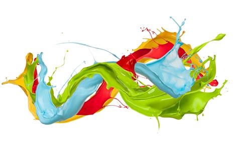 Splash брызги краска Paint Colors капли Design Оформление