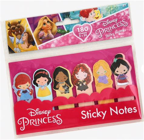 Disney Princess Sticky Note Tabs Version B